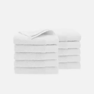 Walra Soft Cotton Handdoeken 60 x 110 cm - 550 gr/m² - Wit - 10 stuks