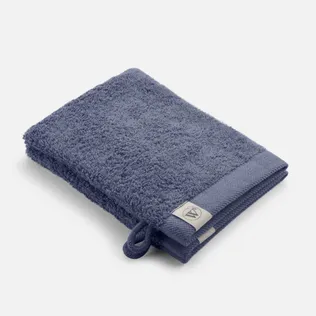 Walra Remade Cotton Washandje 16 x 21 cm 550 gram Blauw - 2 stuks