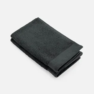 Walra Soft Cotton Gastendoek 30 x 50 cm 550 gram Antracite - 2 stuks