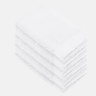 Walra Soft Cotton Gastendoekjes 30x50 cm 550gram White - 8 stuks