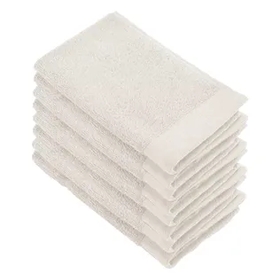 Walra Soft Cotton Gastendoekjes 30x50 cm 550gram Kiezel Grijs - 8 stuks