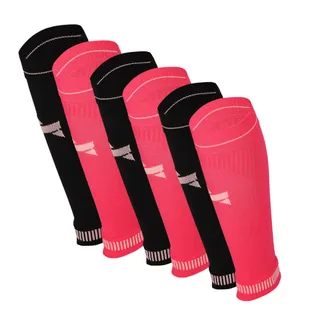 Xtreme Compressie Kuit Sleeves 6-pack Multi Pink