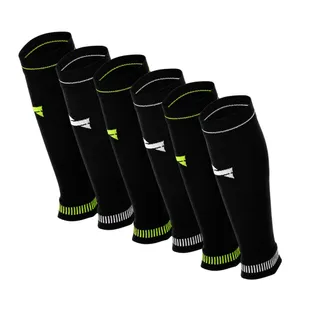 Xtreme Compressie Kuit Sleeves 6-pack Multi Black