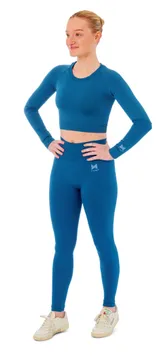Xtreme Sportswear Dames Sportset - Sportlegging + Sport Croptop - Blauw