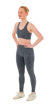 Xtreme Sportswear Dames Sportset - Sportlegging + Sporttop - Antraciet Melange