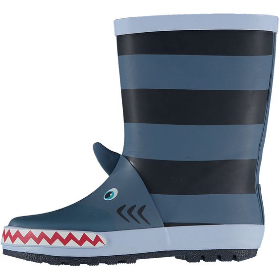 XQ Kinder Regenlaarzen 3D Shark
