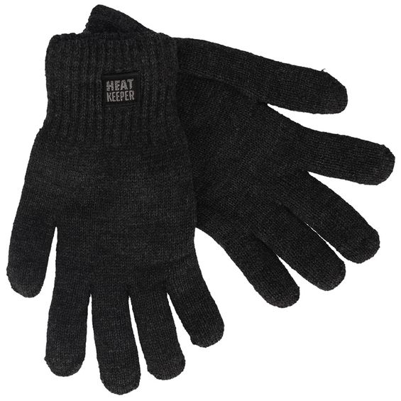 Heatkeeper Thermo Handschoenen Heren Antraciet