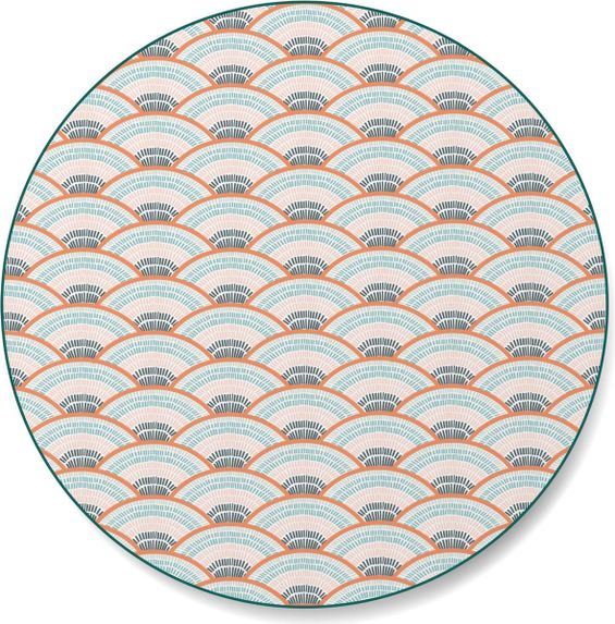 Gusta Picknickkleed Rond ø200 cm Print