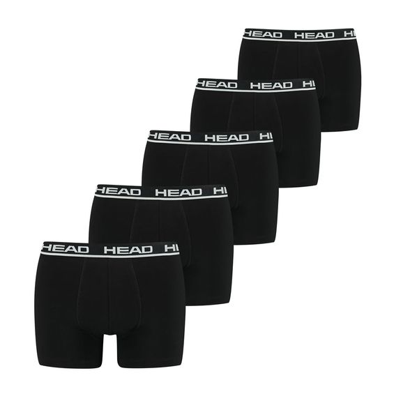Head Boxershorts Basic 5-Pack Zwart