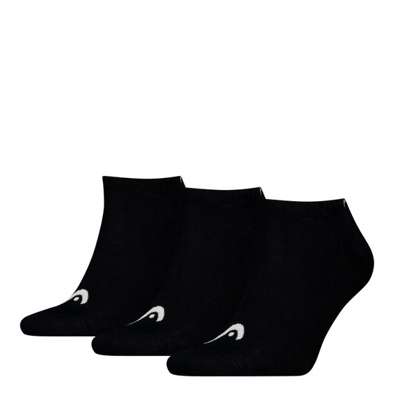 HEAD Sneakersokken Training 3-pack Zwart