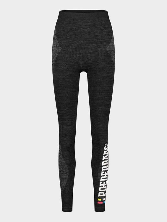 Poederbaas Thermo Legging Dames Technical Zwart