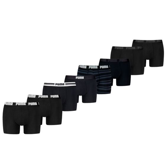 Puma Boxershorts 8-pack Black