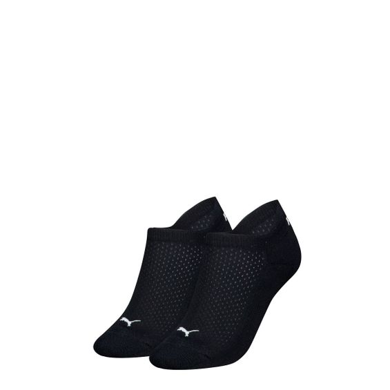 Puma Sneakersokken Dames Cushioned 2-pack Zwart