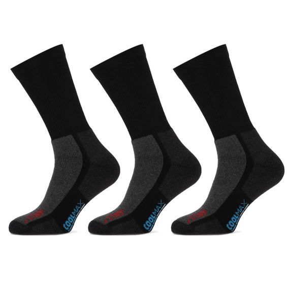 STAPP Wandelsokken Active Outdoor 3-pack Zwart