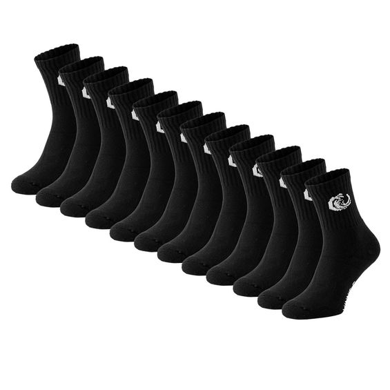 Vinnie-G Sportsokken 12-pack Zwart