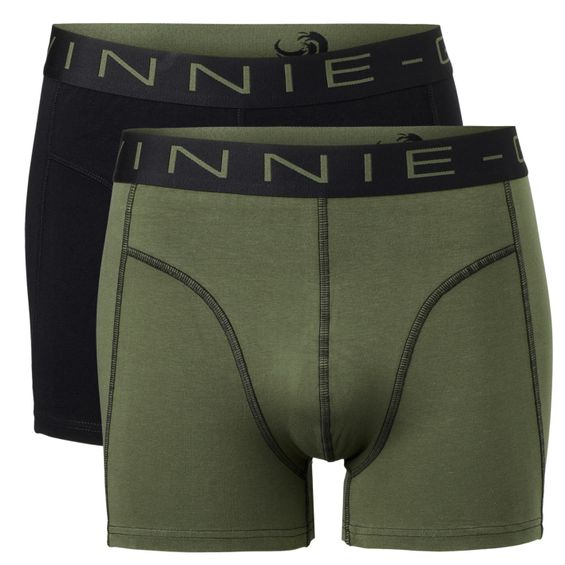 Vinnie-G Boxershorts 2-pack Black / Forest Green