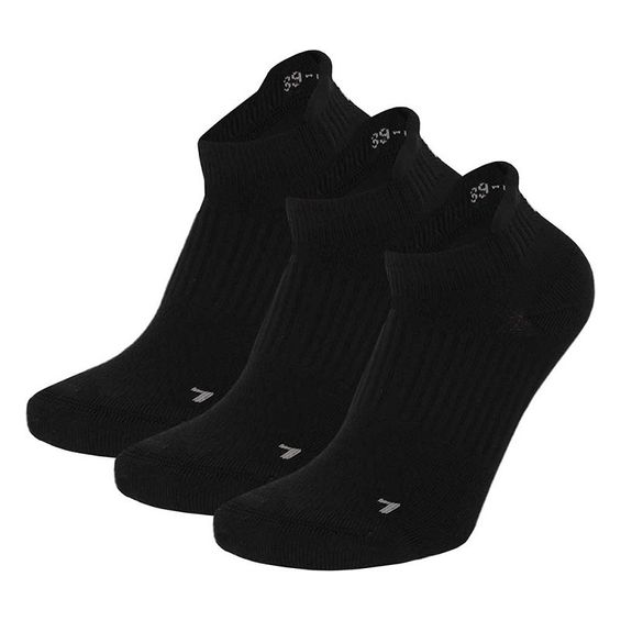 Xtreme Fitness Sneakersokken 3-pack Zwart