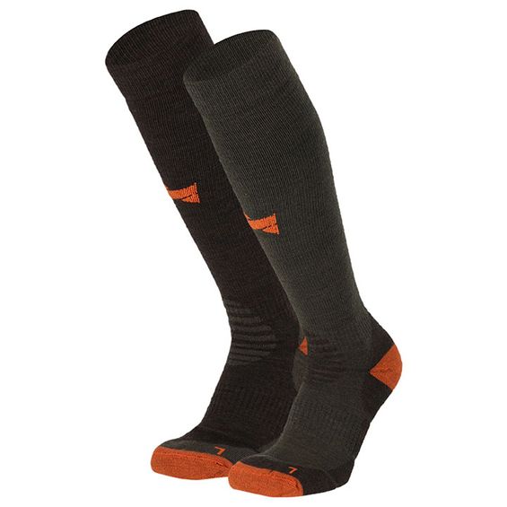 Xtreme Outdoor Sokken Compressie 2-pack Multi Green