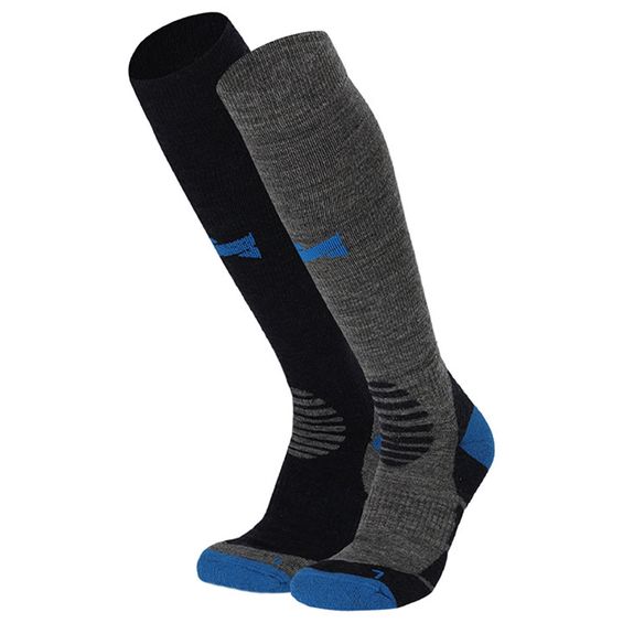 Xtreme Outdoor Sokken Compressie 2-pack Multi Grey