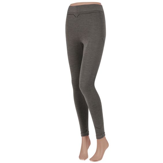 Xtreme Thermolegging Dames Merino Wol Grey Melange