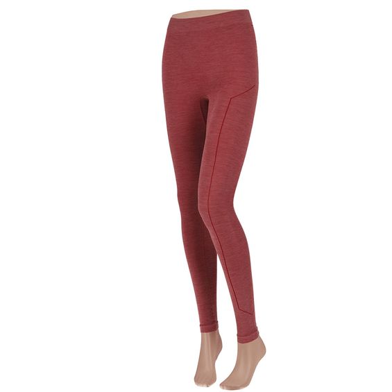 Xtreme Thermolegging Dames Merino Wol Red Melange