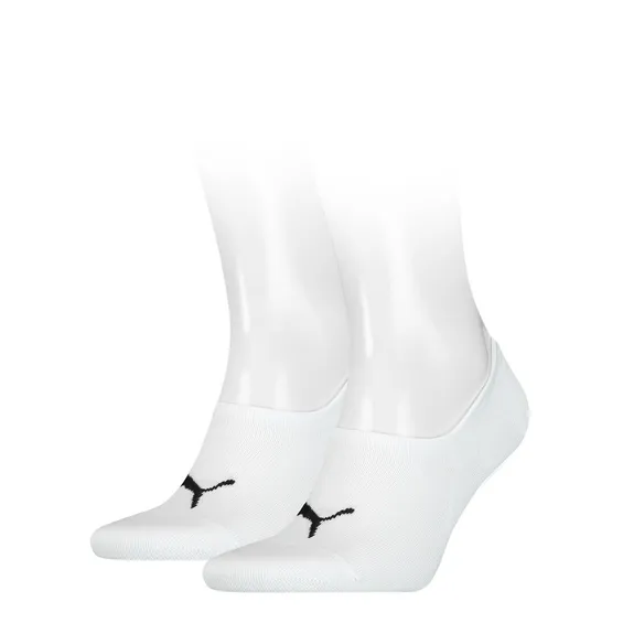 Puma Footies High Cut 2-pack Unisex Wit