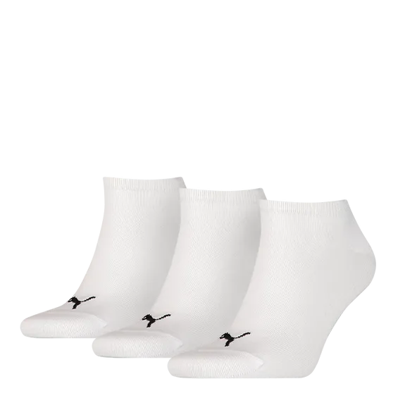 Puma Sneakersokken 3-pack Wit