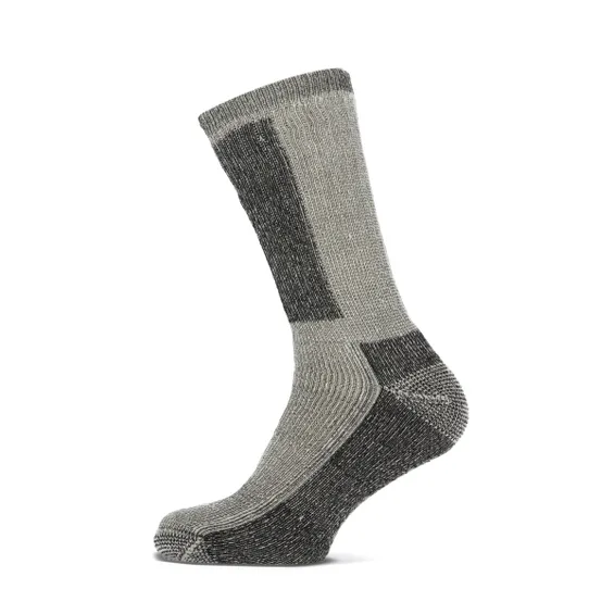 Basset Thermosokken Merinowol Off White Black