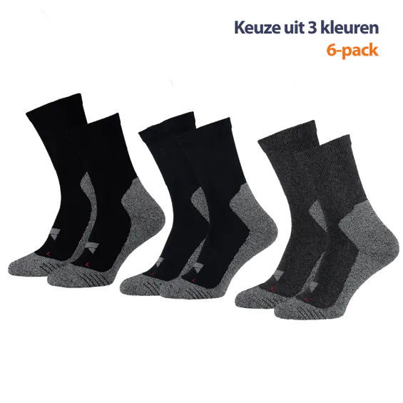 Xtreme Sockswear Hiking Sokken 6-pack - Verkrijgbaar in 3 kleuren