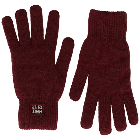 Heatkeeper Thermo Handschoenen Dames Burgundy