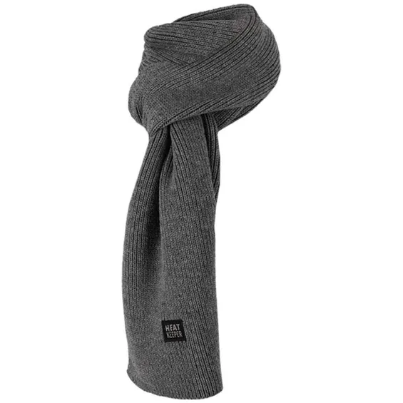 Heatkeeper Thermo Sjaal Heren Knitted Grey
