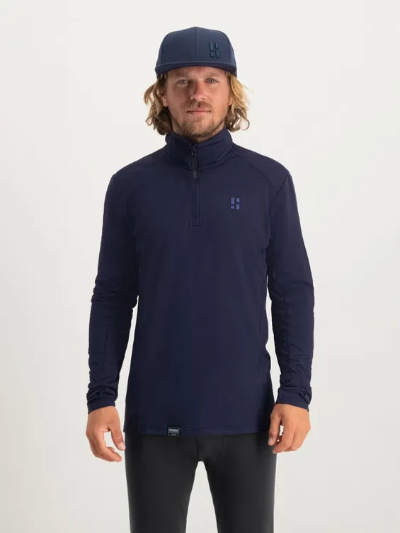 Poederbaas Midlayer Pully Heren Four Seasons Lightweight Navy