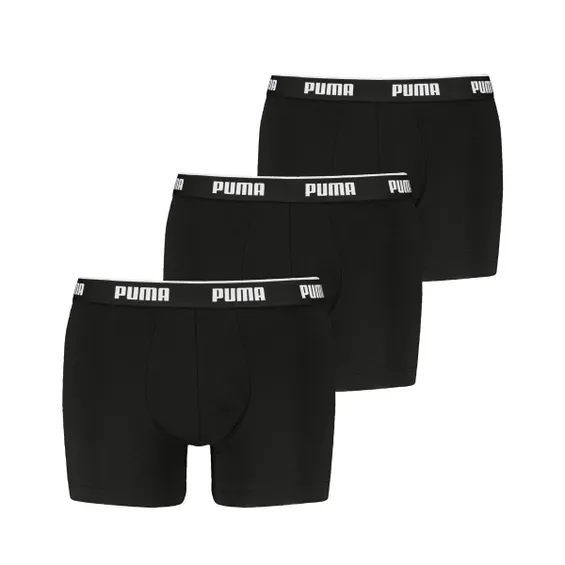 Puma Boxershorts Everyday 3-pack Black / Black