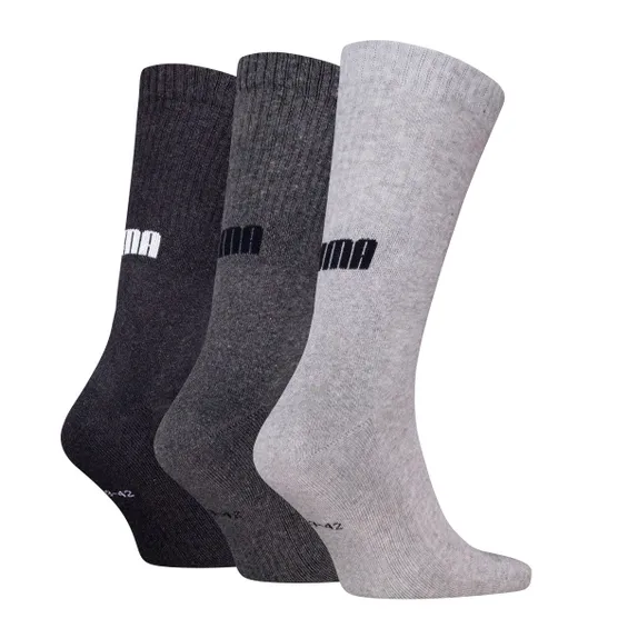 Puma Sportsokken Cushioned New Generation 3-pack Grey Melange