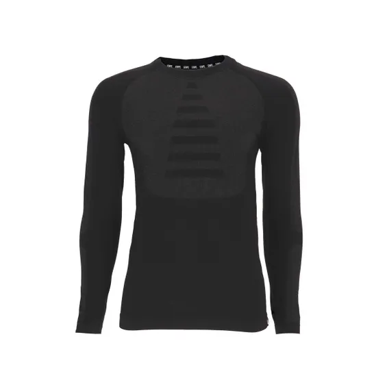 STAPP Heat Thermoshirt Heren Merino Wol Zwart