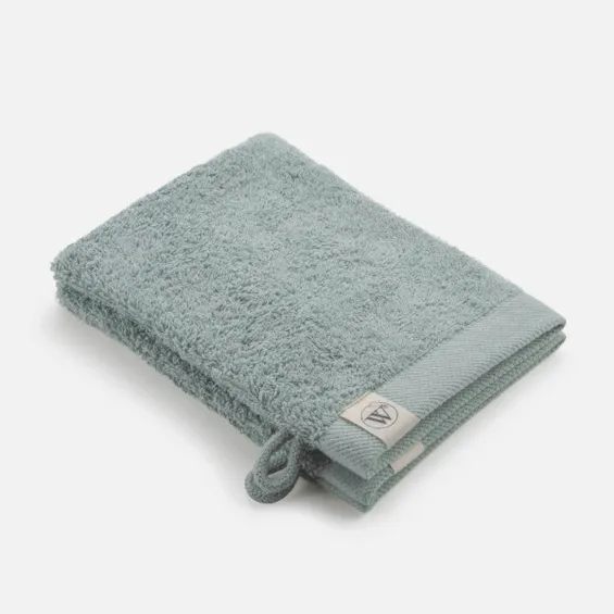 Walra Remade Cotton Washandje 16 x 21 cm 550 gram Jade - 2 stuks