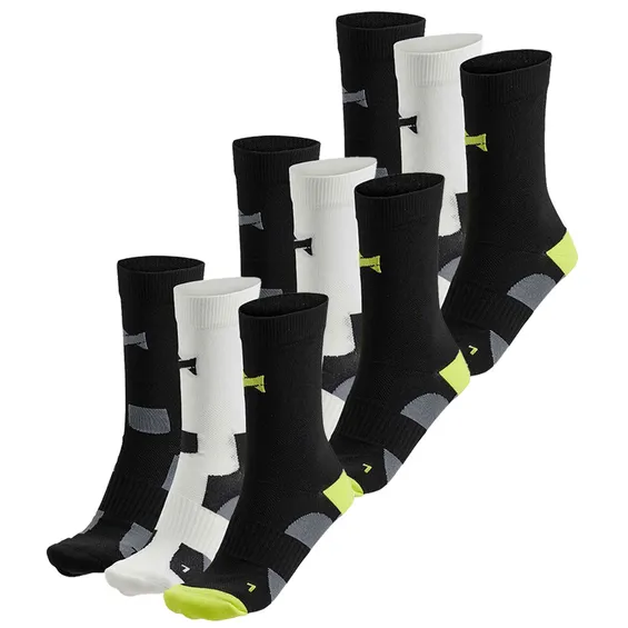 Xtreme Fietssokken Crew 9-pack Multi Black