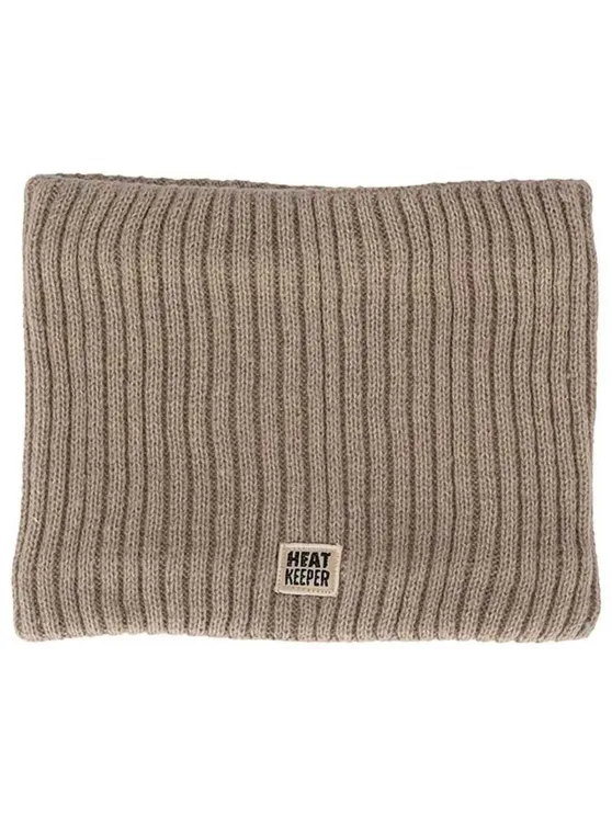 Heat Holders - Dames thermische winter warme fleece kabel gebreide hoed, nekwarmer en converter handschoenen set, Dusky Blauw