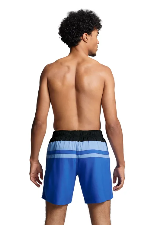Puma Zwembroek Heren Heritage Stripe Mid Shorts Benjamin Blue